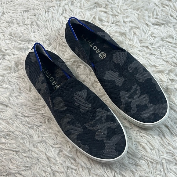 Rothys Camo City Slip On Sneaker - Picture 1 of 7